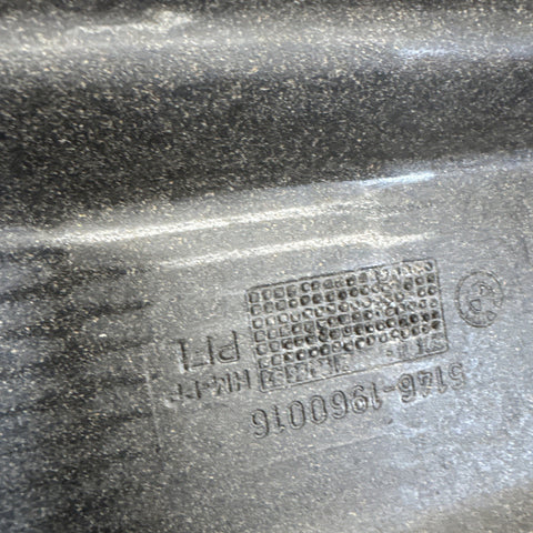 OEM BMW E36 Sedan Rear Parcel Shelf 318 325 M3 1960016 Schwarz Anthracite Black