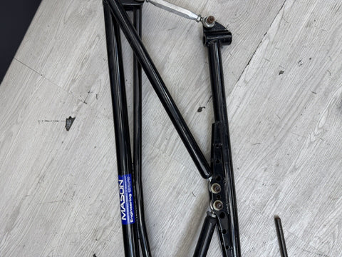 MASON BMW CHASSIS PERFORMANCE ENG. E46 M3 Rear X Brace Steel Support *Notes*