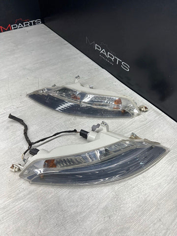 2004-10 BMW E63 E64 645 650 M6 Front Turn Signal Lights Lamps OEM