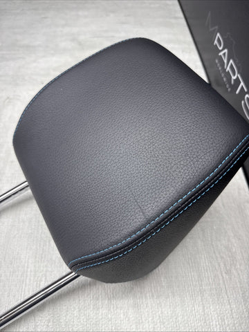 14-21 BMW 2 series F87 M2 OEM Front Seat Headrest Head Rest Blue Stitching