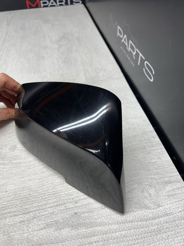 BMW 1 2 3 4 Series F30 F31 F32 Wing Mirror Covers Pair Black OEM