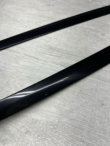 07-13 BMW E93 328 335 M3 Convertible Roof Trims Covers Moldings White Set OEM