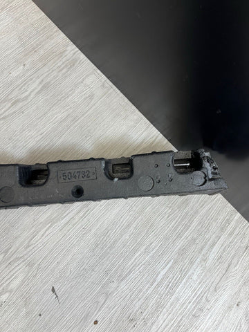 02-06 BMW E46 M3 Factory Front Bumper Rebar Center Styro Foam Support Incomplete