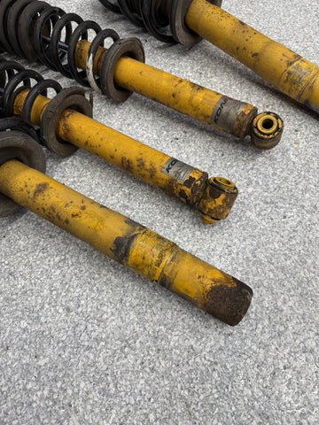 00-03 BMW E39 M5 V8 S62 Complete KONI Front & Rear Struts Shocks Stock Springs