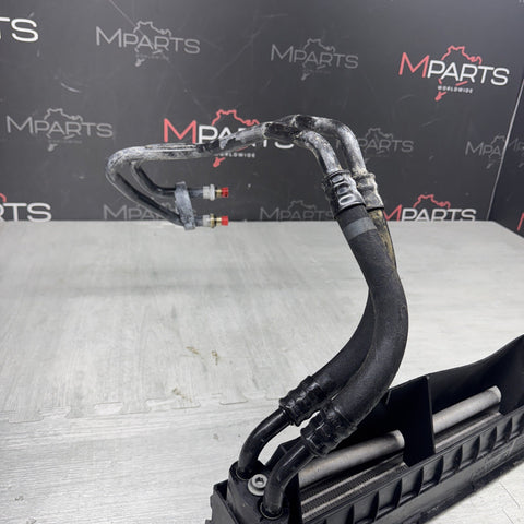 01-06 BMW E46 M3 S54 ENGINE OIL COOLER + LINES 17222283209 2283209 ORIGINAL