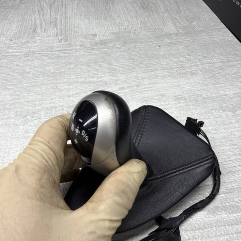 08-13 OEM BMW E90 E92 E93 M3 Shifter Knob Boot Plate Dual Clutch Transmission