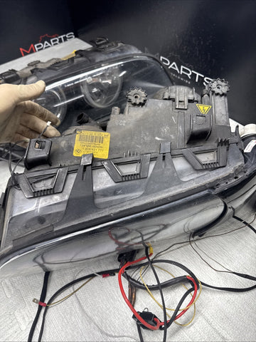 02-06 BMW E46 M3 ORIGINAL Bi Xenon Headlights Stock *Repaired Tab*