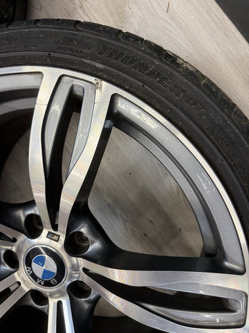 BMW F06 F10 F13 M6 Rims Wheels 19x8.5 19x9.5 Double Spoke 351 Replicas