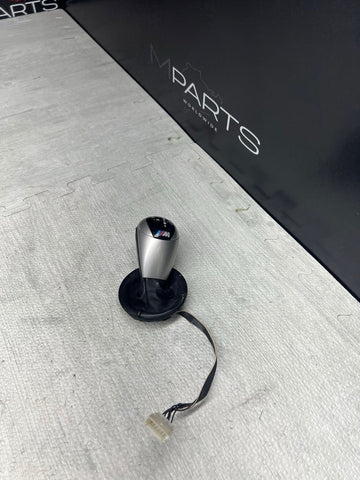 06-10 BMW E60 E63 E64 M5 M6 SMG Transmission Shift Knob & Boot 25162282750