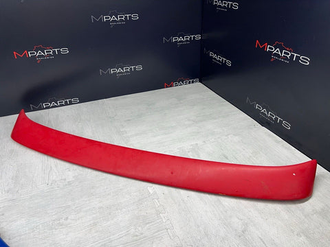 BMW OEM GENUINE E36 M3 COUPE REAR TRUNK SPOILER HELLROT RED
