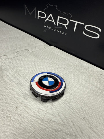 19-26 OEM BMW G20 G80 G82 G83 M3 M4 Wheel Center Hub Cap 50th Anniversary 4x56mm