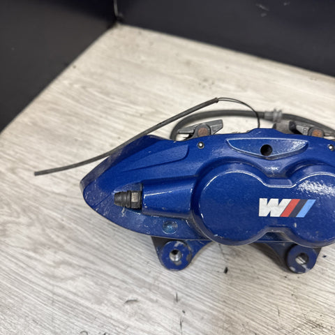 BMW 15-20 F87 M2 F30 F31 F80 F82 F83 M3 M4 Front Left Driver Brake Caliper Blue