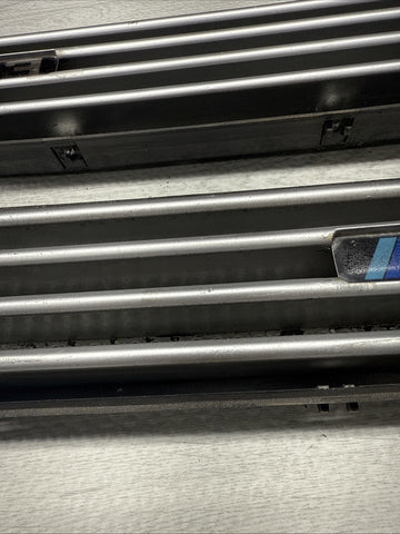 01-06 BMW E46 M3 Left Right Fender Vent Grilles Grills Trims Silver