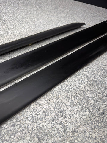 1992-1998 BMW E36 M3 Sedan Black Door Mouldings Trims OEM