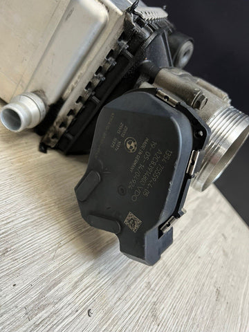 12-16 BMW M5 M6 F06 F10 F12 F13 Throttle Body Intercooler Right Passenger