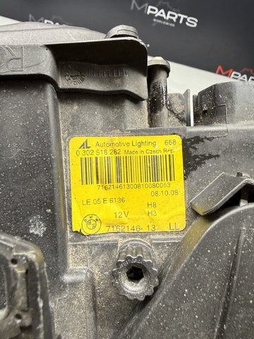 2007-2013 BMW E90 E92 E93 M3 RIGHT HEADLIGHT ADAPTIVE XENON COMPLETE OEM 7162146