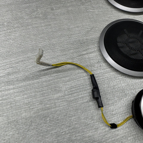 07-13 BMW E92 E93 3-Series 2dr Front Rear Door Individual Speaker Covers Trims