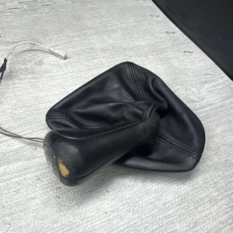 2008-2013 BMW E90 E92 E93 M3 LEATHER SHIFTER shift gear KNOB 6-SPEED ORIGINAL