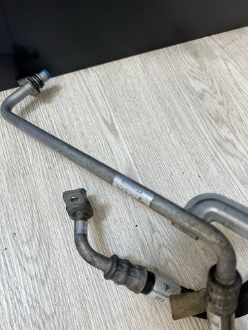 OEM 15-18 PORSCHE MACAN TRANSMISSION OIL COOLER HOSES PIPES LINES SET