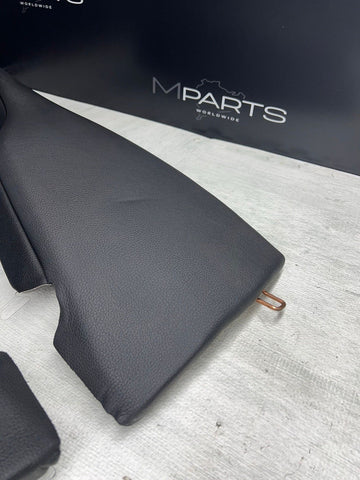 14-21 OEM BMW F22 F87 M2 Rear Side Seat Panels Covers Bolsters Black