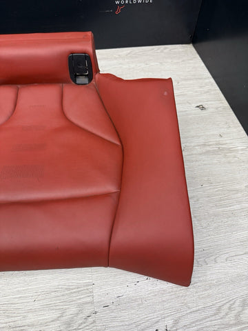 BMW F82 M4 Coupe 15-20 Rear Back Seats Cushion Sakhir Orange Leather Bench