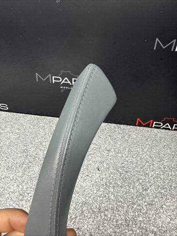 08-13 BMW E92 E93 M3 Inside Door Panel Grab Handle Right OEM Silverstone Grey
