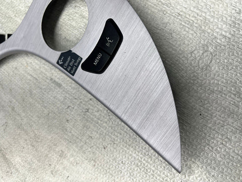 2006-2010 BMW E60 M5 Center Console Bezel Ash Tray Brushed Aluminum 51167896935