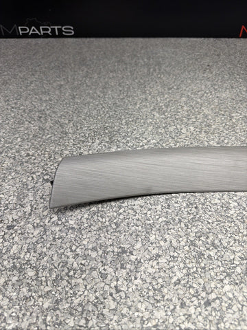 01-06 BMW E46 M3 Interior Dash Trim Brushed Aluminum *Tab*