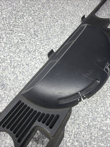 01-06 BMW E46 M3 CONVERTIBLE REAR SEAT ROLLOVER BAR TRIM COVER BLACK 8204279 OEM