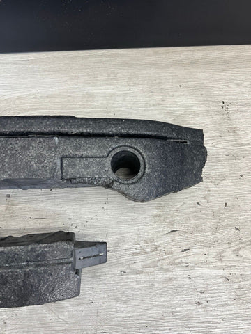 02-06 BMW E46 M3 Front Bumper Rebar Styro Foam Support Complete / Separated