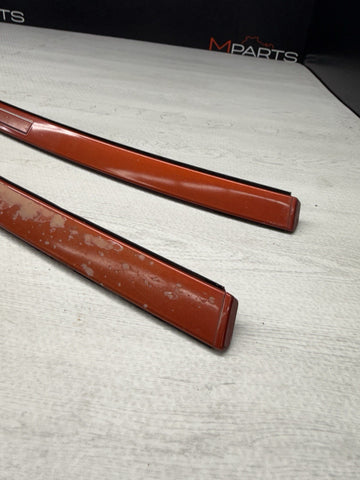 BMW 15-20 F82 M4 Coupe Exterior Roof Rails Trims Drip Mouldings Sakhir Orange