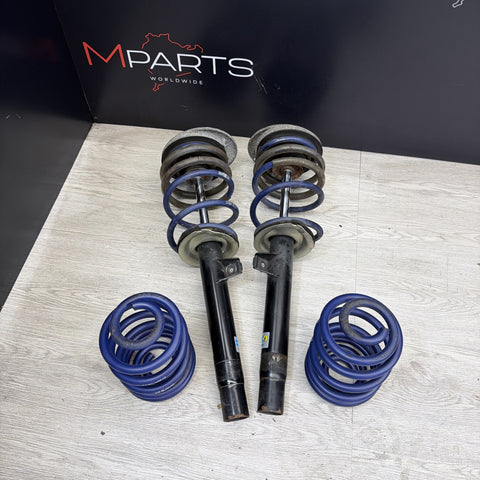 01-06 BMW E46 M3 Sachs Front Rear Suspension Struts Shocks HR Lowering Springs