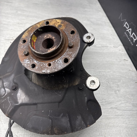 08-13 BMW E90 E92 E93 M3 OEM Front Left Steering Knuckle Spindle