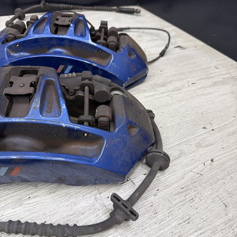 BMW F06 F10 F12 F13 M5 M6 FRONT BREMBO BRAKES CALIPERS SET OEM