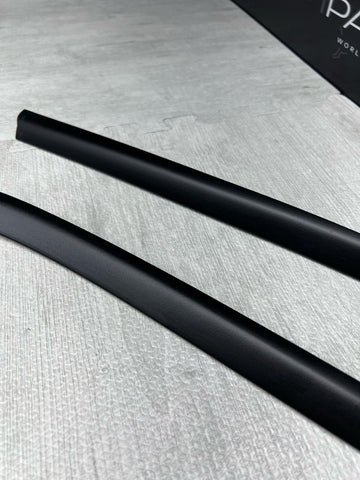 98-02 BMW E37 Z3M Z3 FRONT WINDSHIELD MOULDINGS PANEL TRIMS OEM 51448399386