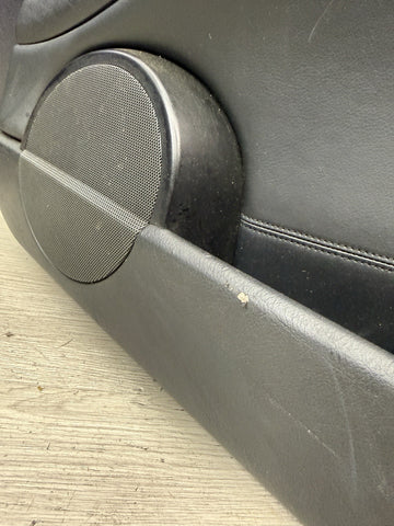 01-06 BMW E46 M3 FRONT PASSENGER RIGHT SIDE DOOR PANEL CARD BLACK OEM