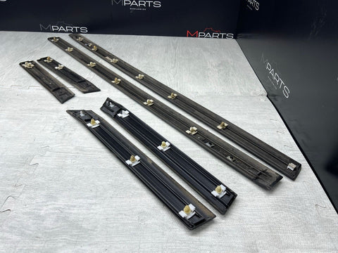 Genuine 94-99 BMW E36 M3 Coupe Door Trims Mouldings Set