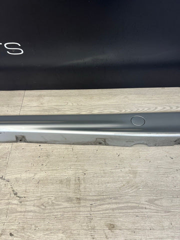 94-99 BMW E36 M3 RIGHT PASSENGER SIDE SKIRT ROCKER MOLDING ARCTIC SILVER