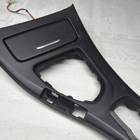 09-13 BMW E93 M3 MANUAL CIC LEATHER CENTER CONSOLE TRIM