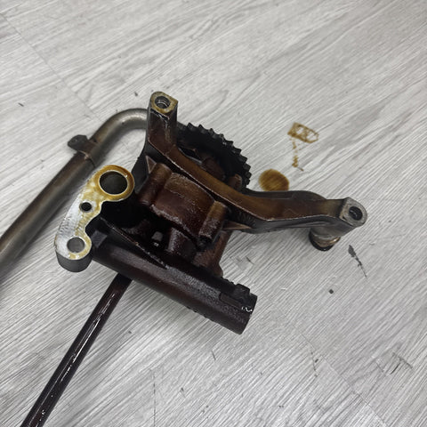 01-06 BMW E46 M3 S54 Engine Oil Pump + Pick Up Tubes