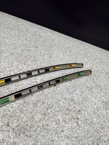 BMW E46 325 330 M3 Roof Rails Moldings Trims Pair Coupe OEM