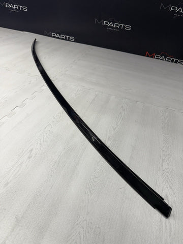 07-13 OEM BMW E92 328i 335i Coupe Right Roof Rail Drip Molding Strip Trim Black