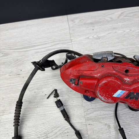 BMW 15-20 F87 M2 F30 F31 F80 F82 F83 M3 M4 Front Left Driver Brake Caliper Blue