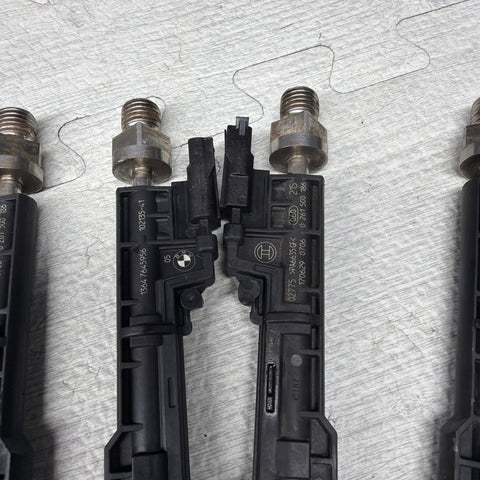 OEM BMW F10 F12 F13 F85 M5 M6 X5 Engine N63 S63 High Pressure Fuel Injector SET