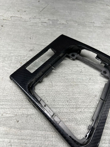 BMW E46 M3 Convertible 01-06 Carbon Style Wrapped Center Shift Shifter Trim