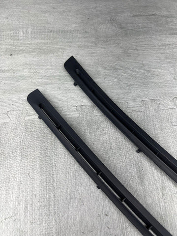 91-98 BMW 3 Series E36 M3 Dashboard Air Vents Strips Pair GENUINE 1977223 Black
