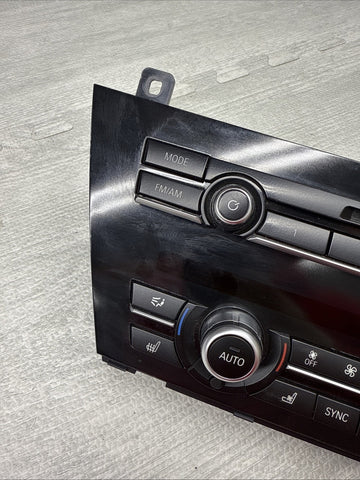 OEM BMW F06 F12 F13 650i M6 AC Heater Control Panel Radio Media Button Switch