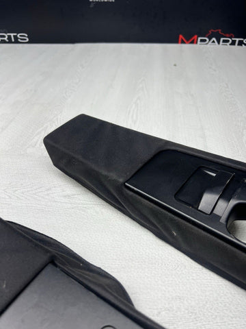 2001-2006 BMW E46 M3 Coupe B Pillars Trims Cover Black OEM