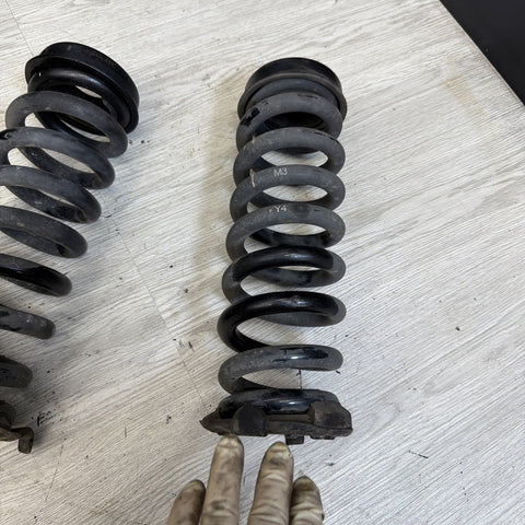 2008-2013 BMW E90 E92 E93 M3 Rear Suspension Coils Springs OEM Y4