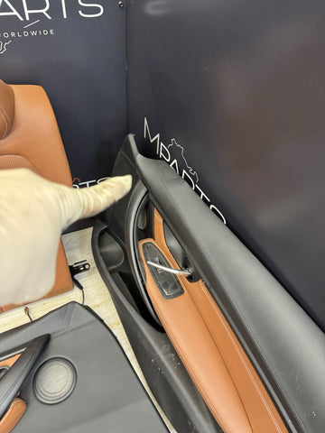 BMW F80 M3 15-20 Amaro Brown Front Competition Seats Interior Dash *Notes*